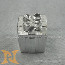 Box Shape Electroplating Ceramic, Trinket Box (Home Decoration)